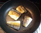焼きサバの胡麻じそソースがけ作り方4写真