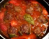 ピーマンの肉詰めトマト煮込み作り方7写真