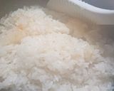 炊飯器におまかせの、エビピラフ作り方5写真