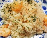 炊飯器におまかせの、エビピラフ作り方6写真
