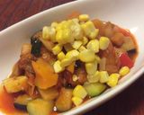 夏野菜の鮭ハンバーグ作り方2写真