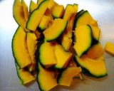 簡単かぼちゃのツナ炒め作り方1写真