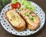 カニカマde簡単☘️味噌マヨごちそうパン作り方3写真