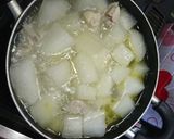 冬瓜汁☆冬瓜と鶏のみそ汁作り方2写真