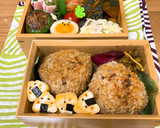 可愛い三角おにぎりの厚焼き玉子作り方7写真