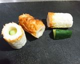ちくわのきゅうり詰め♪梅の常備菜乗せで作り方1写真