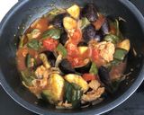 夏野菜 トマトとなす のチリソース作り方4写真
