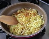 チンジャオロースのあんかけ焼きそば作り方2写真