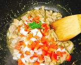 本格タイ料理　グリーンカレーチャーハン作り方5写真