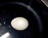 フライパンで7分の半熟卵作り方3写真