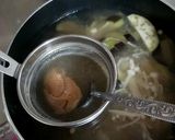 ナスとエノキと豆腐のお味噌汁作り方4写真