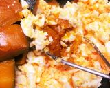 かぼちゃの煮物リメイク★たまごサラダ作り方2写真