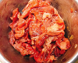 タイ風牛肉と小松菜のオイスターソース炒め作り方1写真