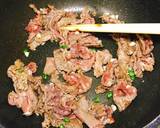 タイ風牛肉と小松菜のオイスターソース炒め作り方4写真