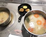 焼き茄子とチキングリルの夏野菜カレー作り方7写真