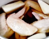 手羽先と大根の煮物【肉のおかず】作り方4写真