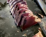 【ごまも】アボカドカツオたたき【好きや】作り方1写真