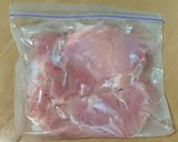 やわらか！鶏もも肉のにんにくポン酢煮作り方1写真