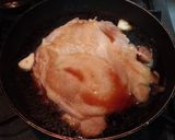 やわらか！鶏もも肉のにんにくポン酢煮作り方3写真