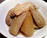 手羽先と大根の煮物【肉のおかず】作り方6写真