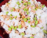 焼いて混ぜて♪鮭豆ごはん作り方8写真