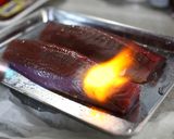 焼酎に泡盛に合う！初ガツオの炙り岩塩風味作り方3写真