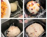 米粉とドライフルーツの簡単ちぎりパン作り方7写真