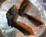 鮭の塩焼き(フライパン用ホイル初挑戦)作り方14写真