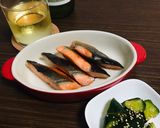 鮭の塩焼き(フライパン用ホイル初挑戦)作り方19写真