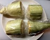 【レンジで簡単】蒸しとうもろこし☆作り方2写真