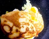 野菜はキャベツのみ！とんぺい焼き！作り方5写真