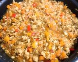 ♡ヘルシ♡お野菜ときのこのドライカレー♡作り方5写真