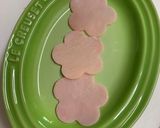 ハムで簡単に*デコ食パン&蒸しパン作り方1写真