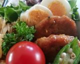 女子高生、私のお弁当❤12作り方1写真