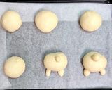 蜂蜜大好きくまさんのおしりパン＊低温熟成作り方9写真