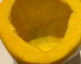 コリンキーとブルーチーズのゴマ和え作り方1写真