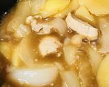 鶏肉と根菜のめんつゆ味噌煮作り方3写真