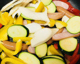 ソーセージと野菜たくさんのケチャップ炒め作り方1写真
