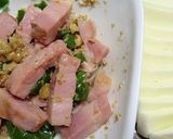 厚切りベーコンとクルミの糖質オフおつまみ作り方3写真