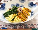 とんこつ豆乳冷やしラーメン作り方5写真