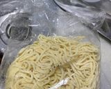 爆裂！フライパンごとオムそば！作り方1写真