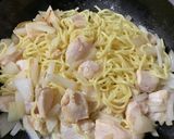 爆裂！フライパンごとオムそば！作り方4写真