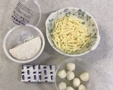 クワトロフォルマッジ４種チーズ米粉入ピザ作り方2写真