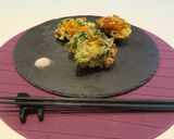 高栄養価！ケールと【パプリカ】の天ぷら作り方7写真