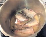 骨まで食べるホッケの味噌煮作り方2写真