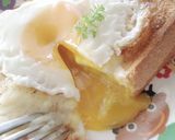 とろ～り卵のクロックマダム♪作り方7写真