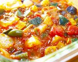 熱々旨々！夏野菜ラタトゥイユのチーズ焼き作り方5写真