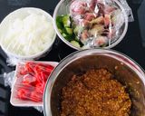 キュウリと茗荷のさっぱり夏カレー＆素麺作り方2写真