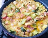 キュウリと茗荷のさっぱり夏カレー＆素麺作り方4写真