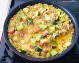 キュウリと茗荷のさっぱり夏カレー＆素麺作り方5写真